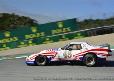 Group 5a 2019 RMMR Number 48 Jordan Taylor Beziers France 1976 Greenwood Corvette